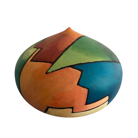 Original Signed TERRY HABEGER Art Pottery Sculpture - Picture 5 of 10